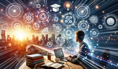 Image showing the importance of continuous learning in career advancement.